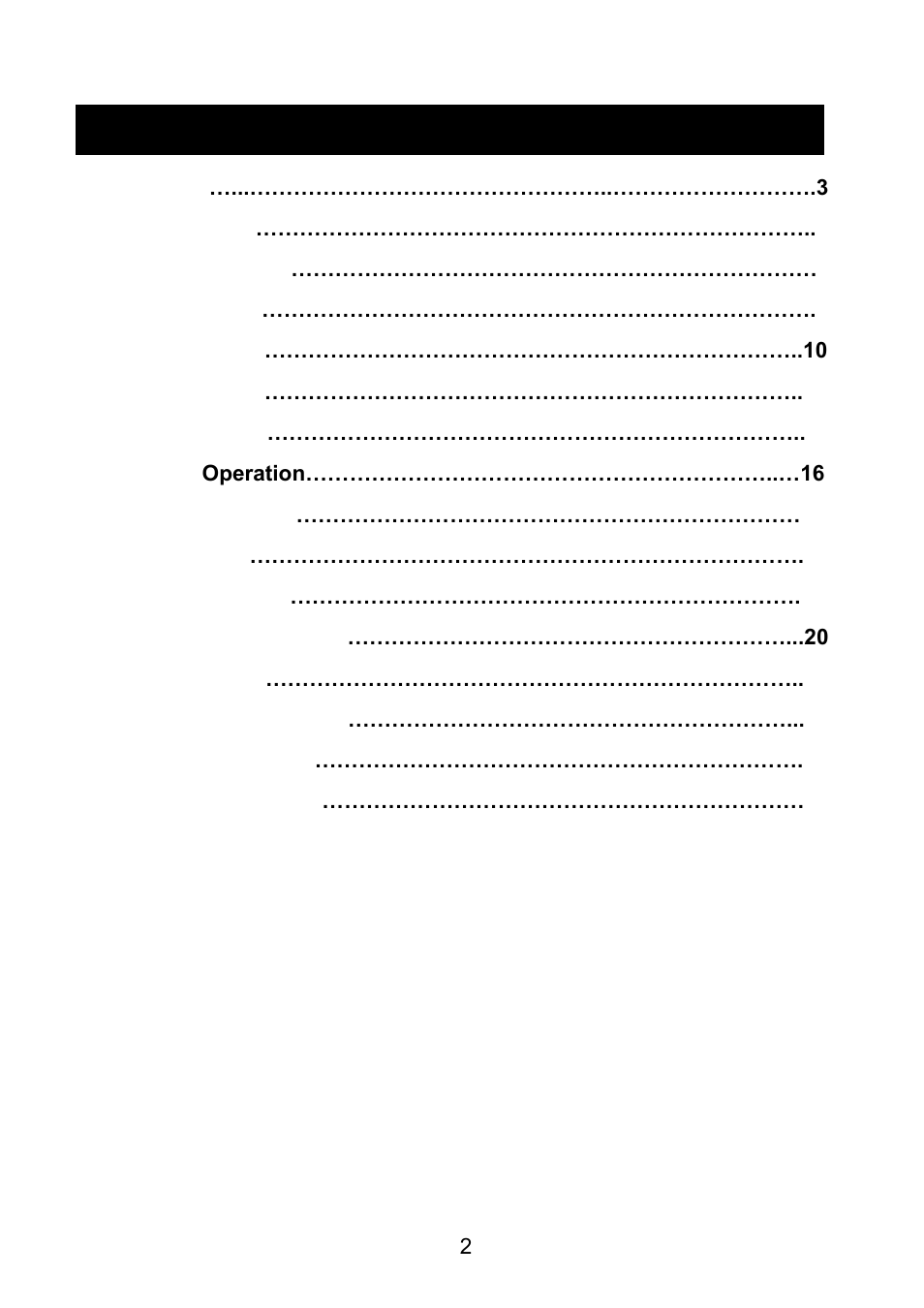 PolyPlanar MRD85i User Manual | Page 2 / 25