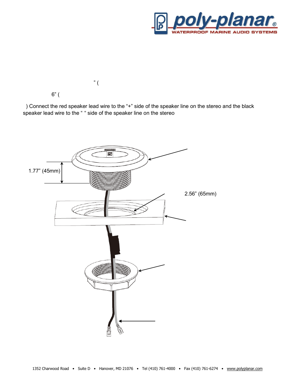 PolyPlanar MA50G User Manual | 1 page