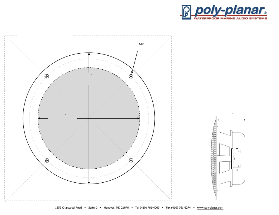PolyPlanar MA4054 User Manual | 1 page