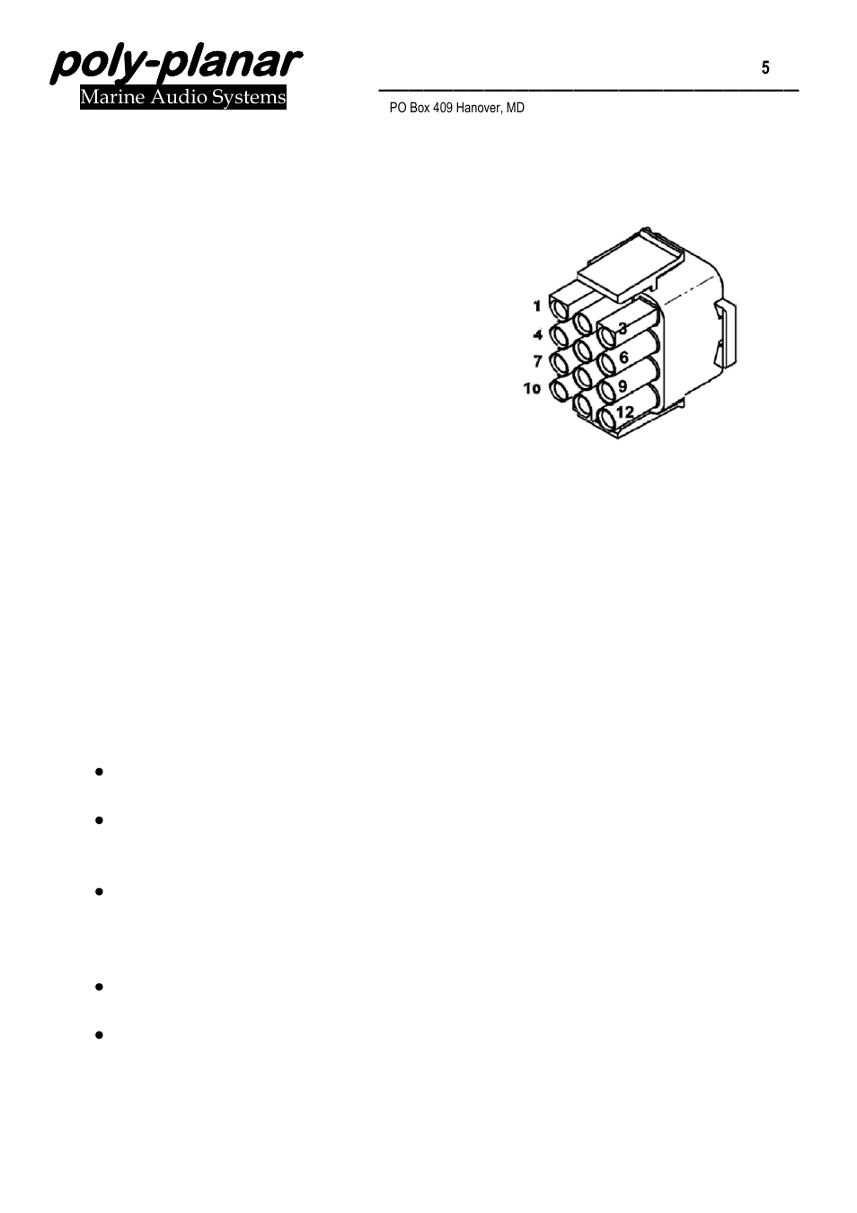 Poly-planar | PolyPlanar ME60BT User Manual | Page 5 / 11