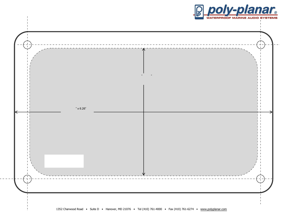 PolyPlanar MA5500 User Manual | 1 page