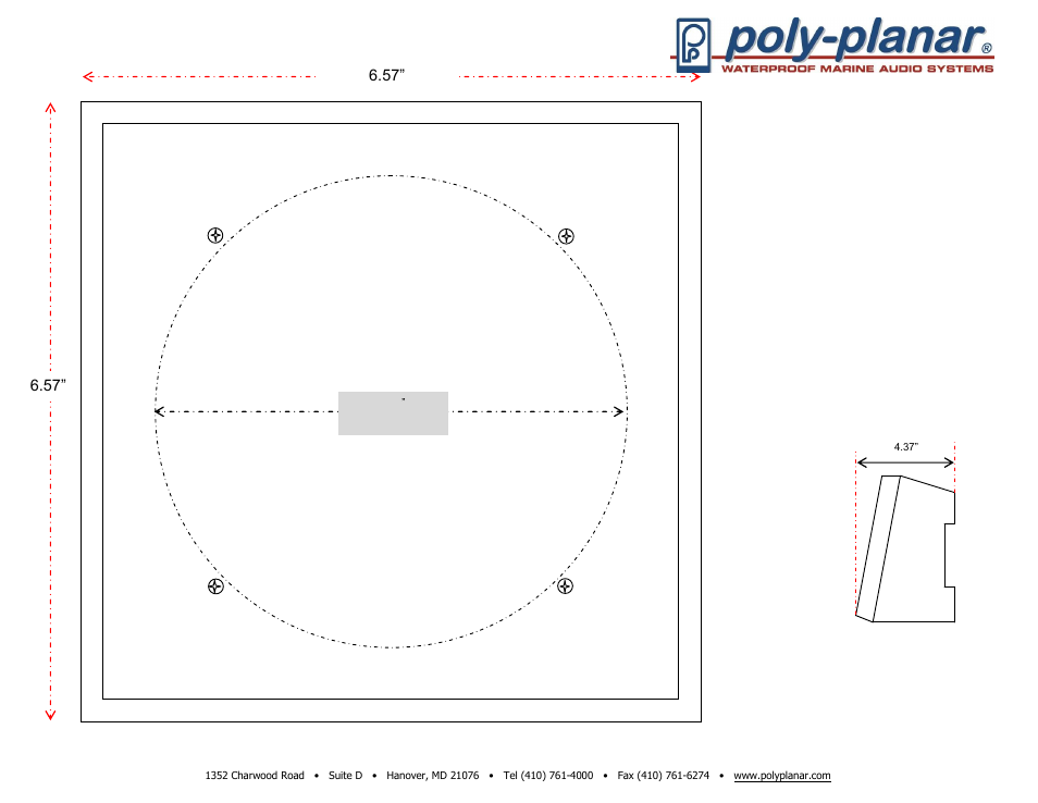 PolyPlanar MA1610 User Manual | 1 page