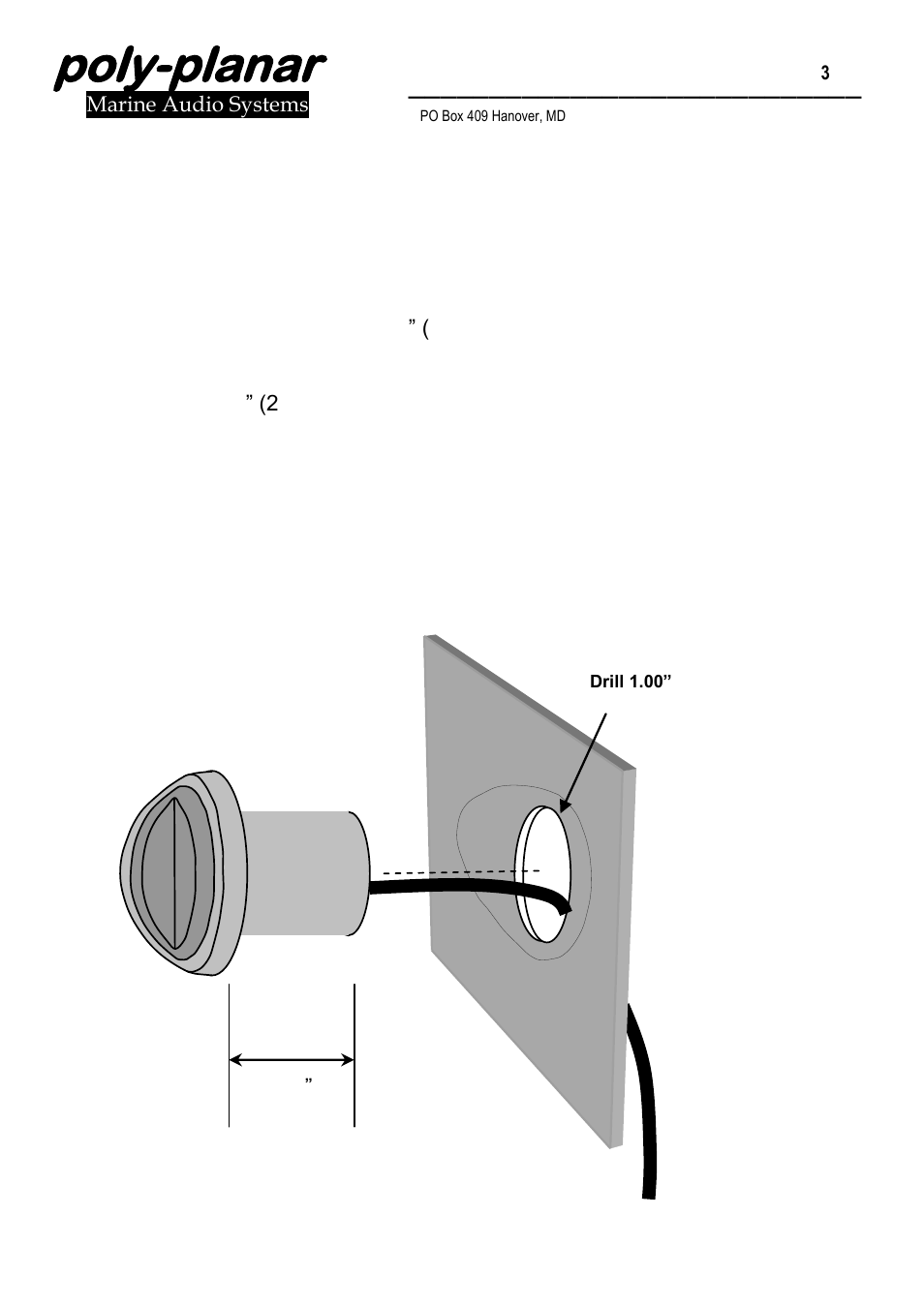 Poly-planar | PolyPlanar ME-60 User Manual | Page 3 / 11