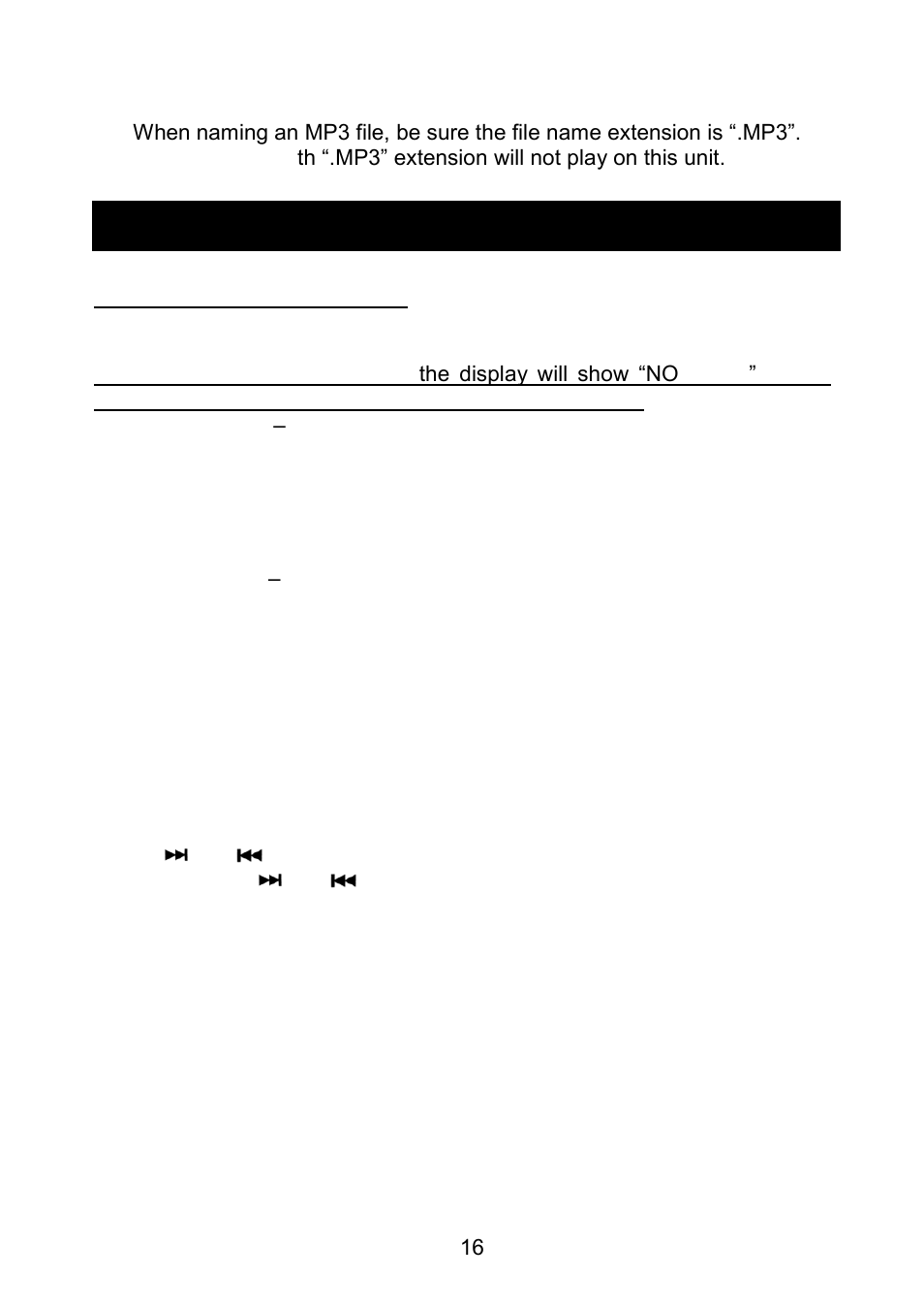 PolyPlanar MRD-80 User Manual | Page 16 / 25