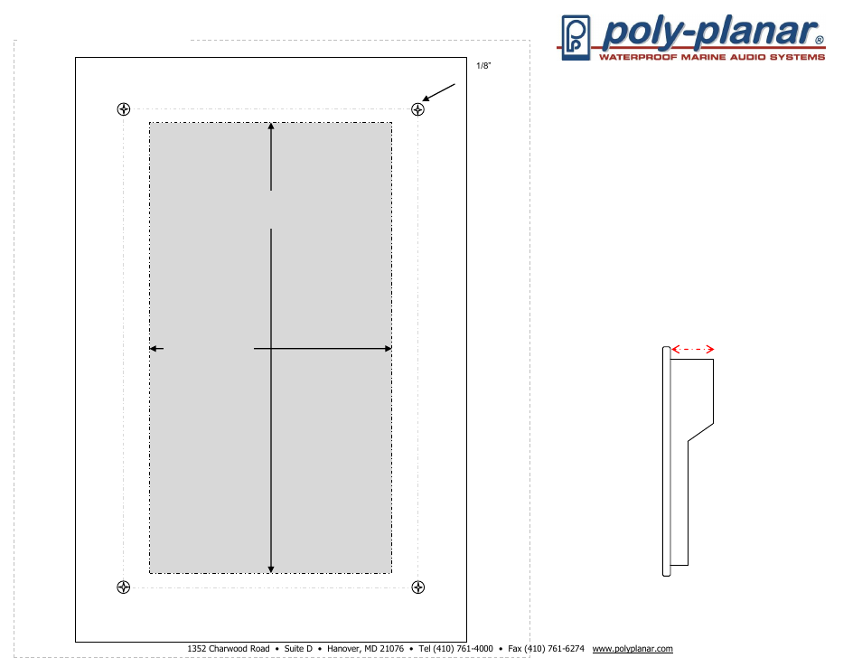 PolyPlanar PM2 User Manual | 1 page