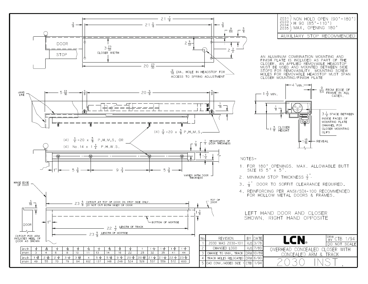 Factory Direct Hardware LCN 2035 User Manual | Page 2 / 4
