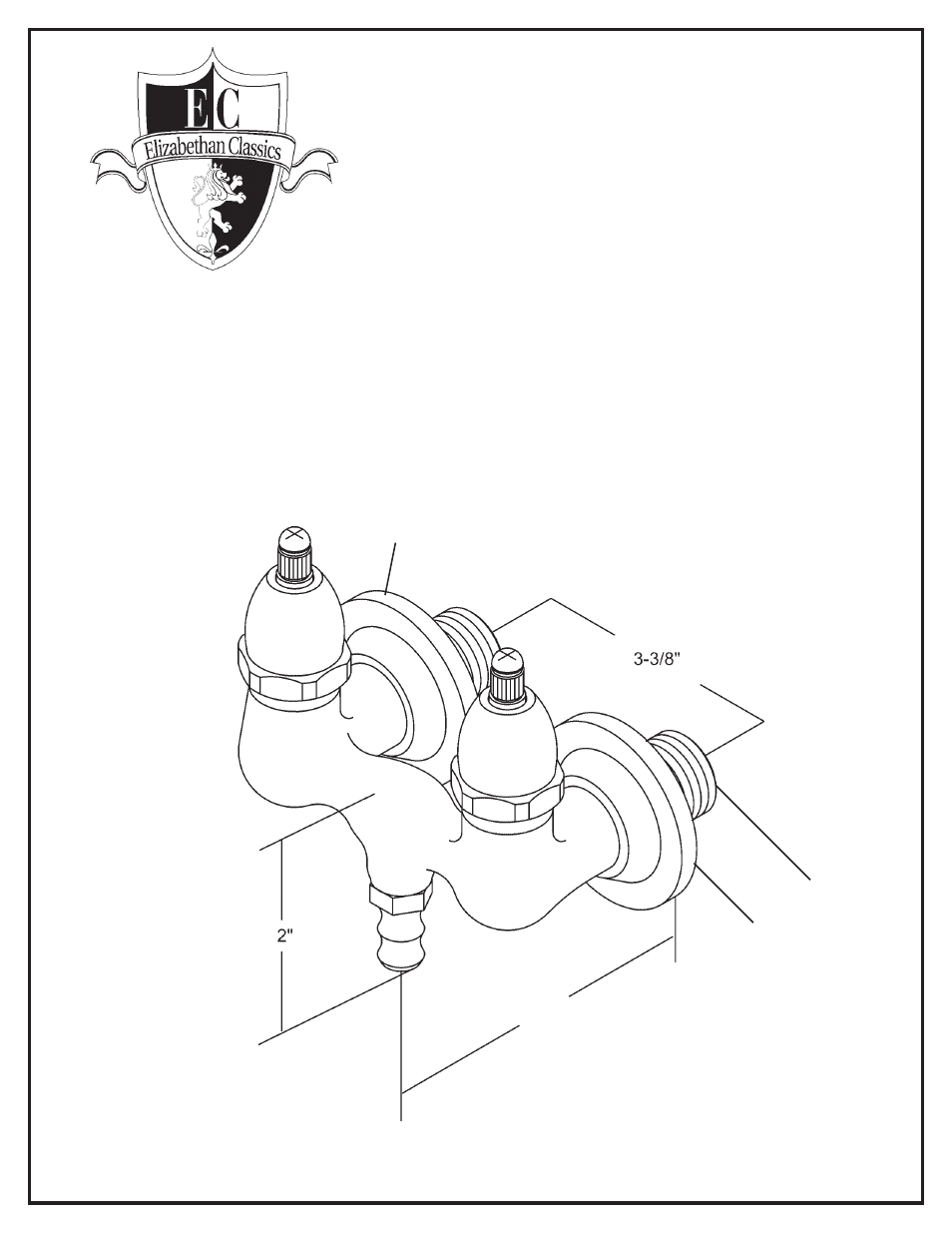 Factory Direct Hardware Elizabethan Classics ECTW41 User Manual | 1 page