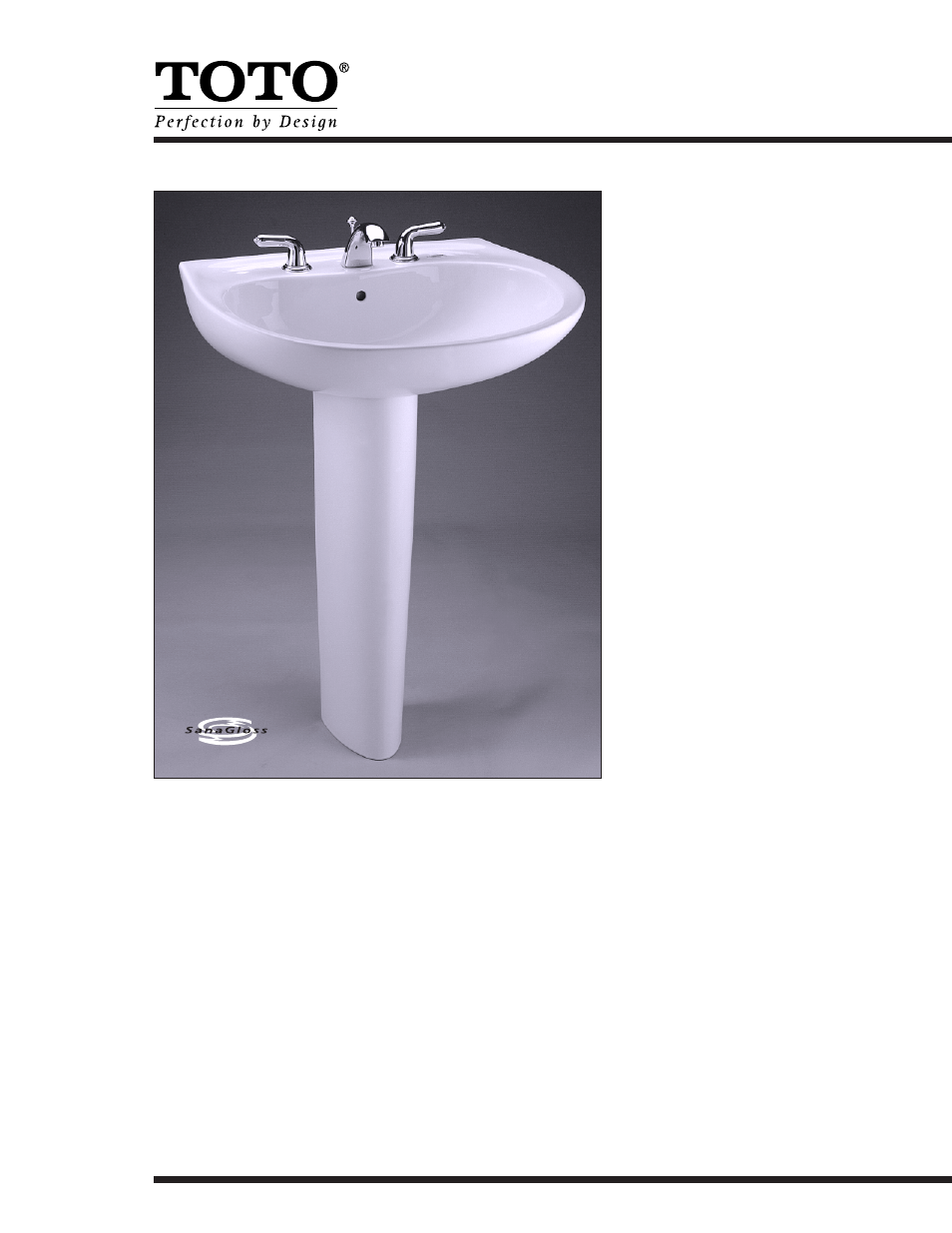 Factory Direct Hardware Toto LPT241.8G User Manual | 2 pages