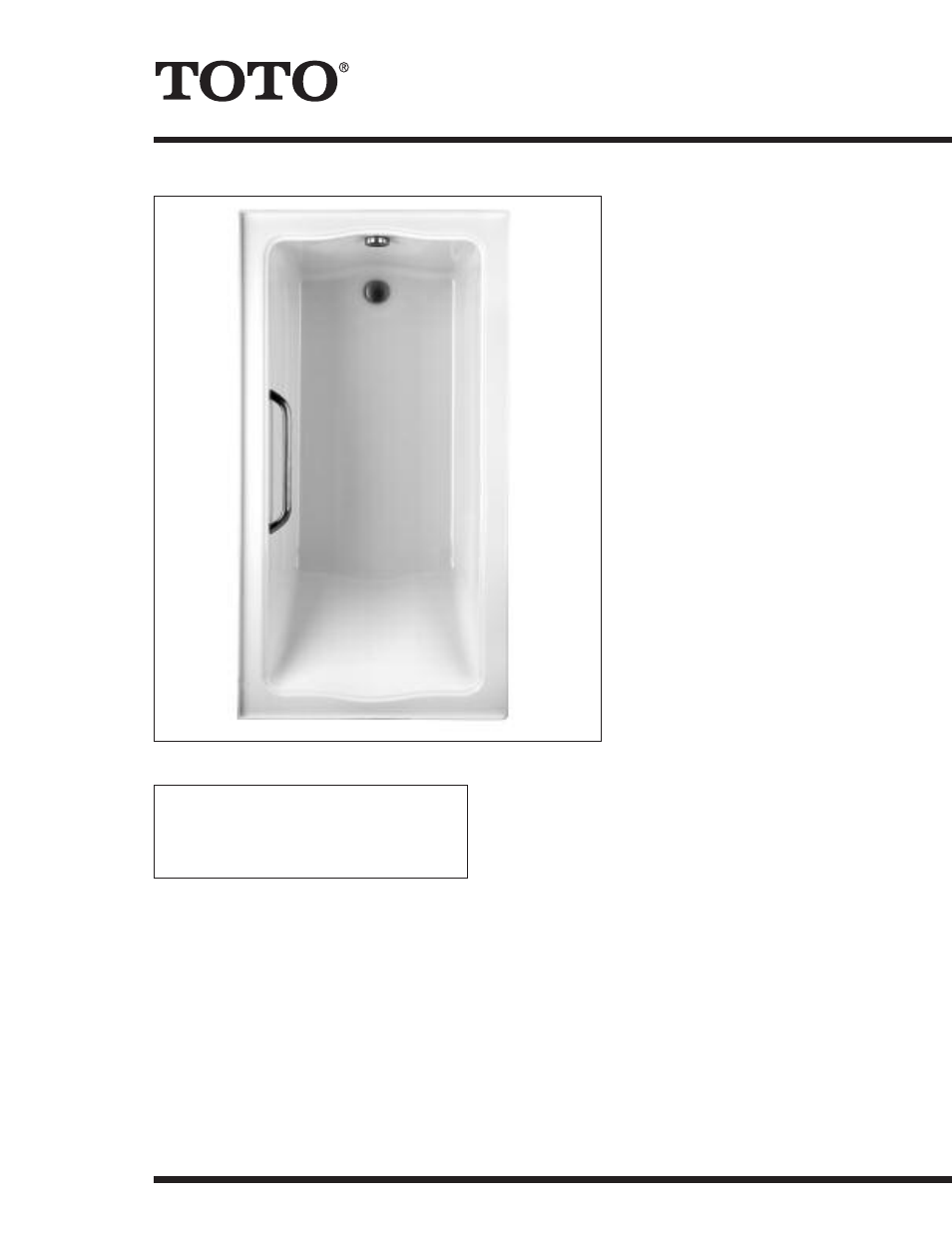 Factory Direct Hardware Toto ABY782Q#01YCP3 User Manual | 2 pages