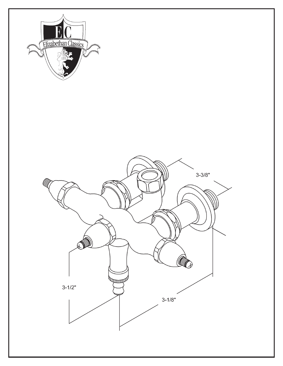 Factory Direct Hardware Elizabethan Classics ECTW02 User Manual | 2 pages