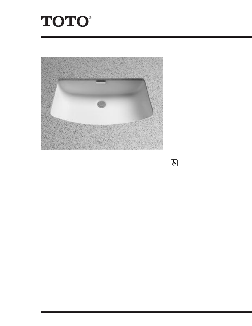 Factory Direct Hardware Toto LT967 User Manual | 2 pages
