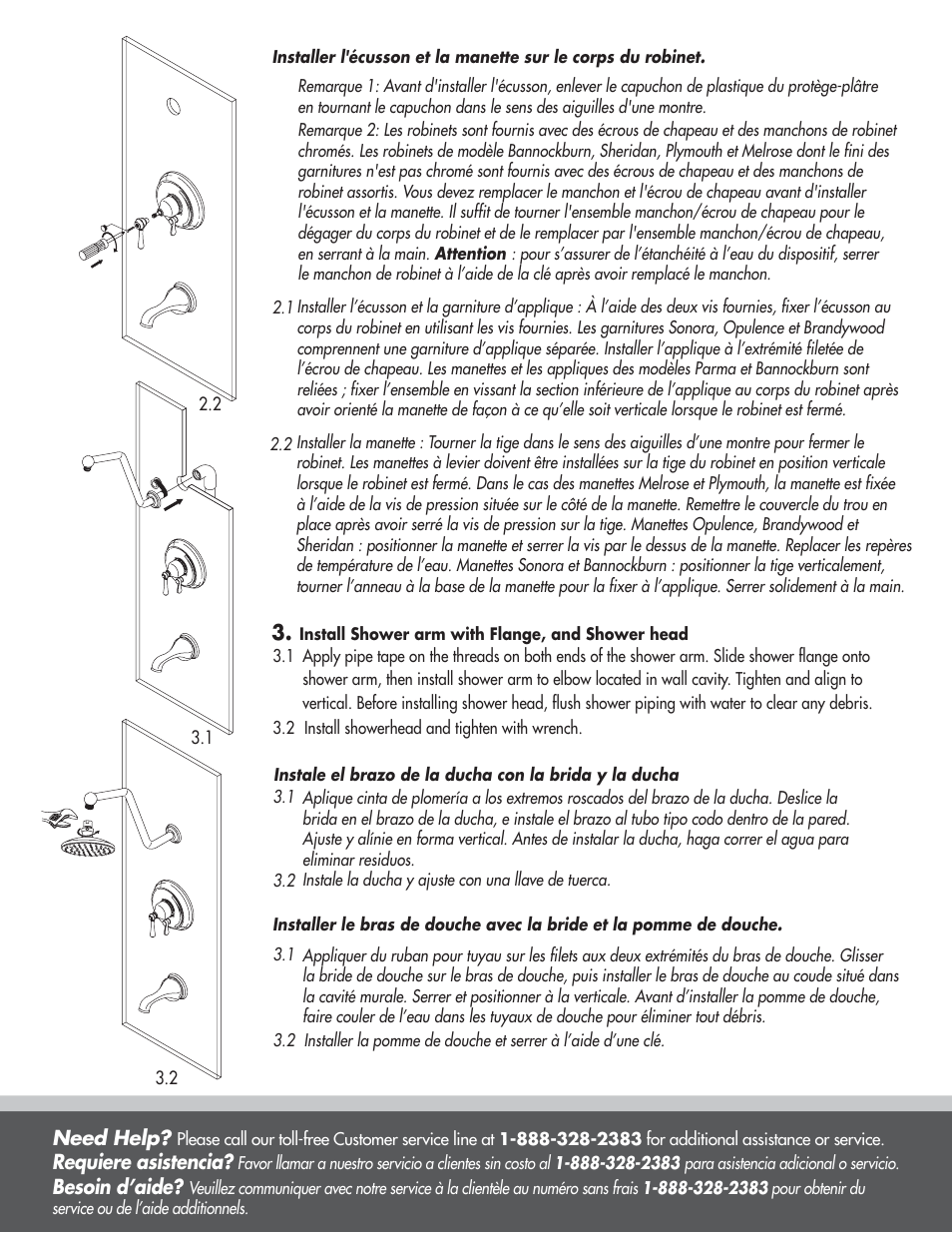Factory Direct Hardware Danze D510155T Sheridan User Manual | Page 5 / 6