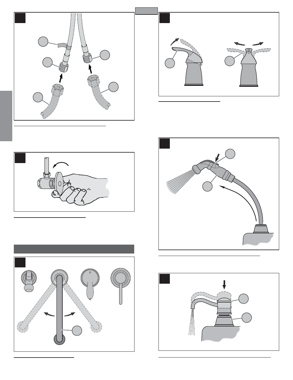 Es p a esp a ññ o l ol | Pfister GT26-4CBS User Manual | Page 10 / 18