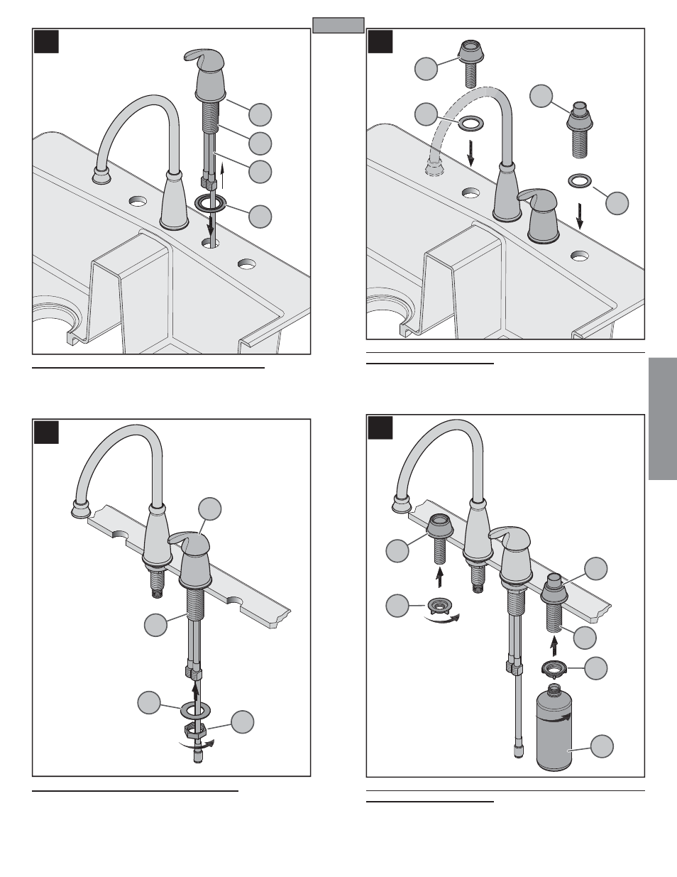 Fr a n fran çç a is ais | Pfister GT26-4CBS User Manual | Page 13 / 18