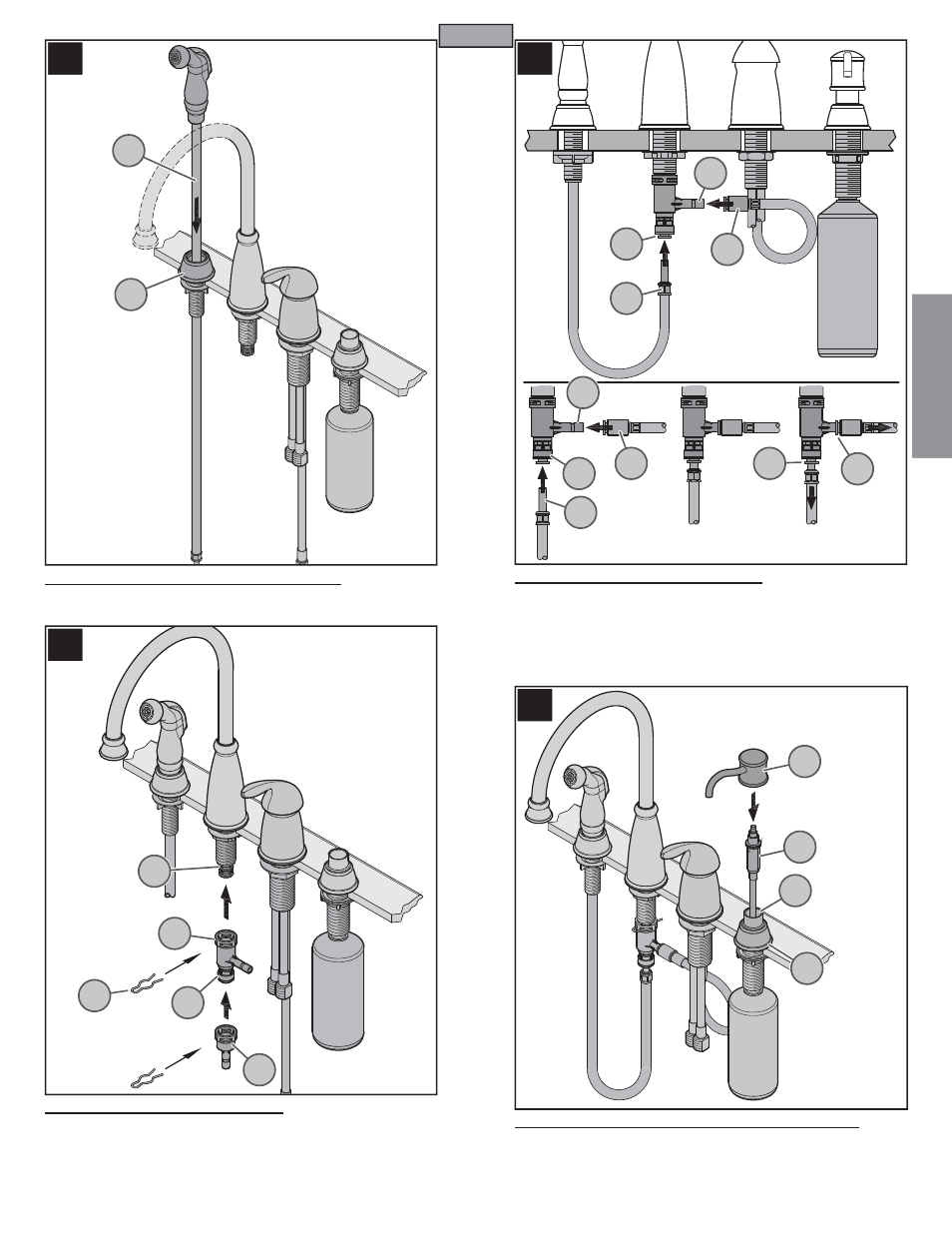 Es p a esp a ññ o l ol | Pfister GT26-4CBS User Manual | Page 9 / 18