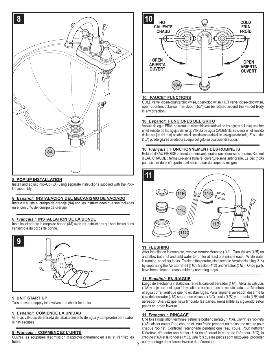 Factory Direct Hardware Pfister F-WL2-450Y User Manual | Page 5 / 6