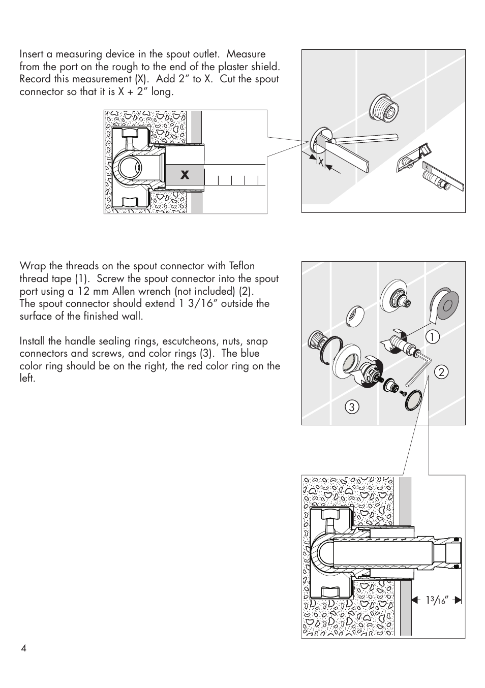 Factory Direct Hardware Hansgrohe 18115001 User Manual | Page 4 / 12