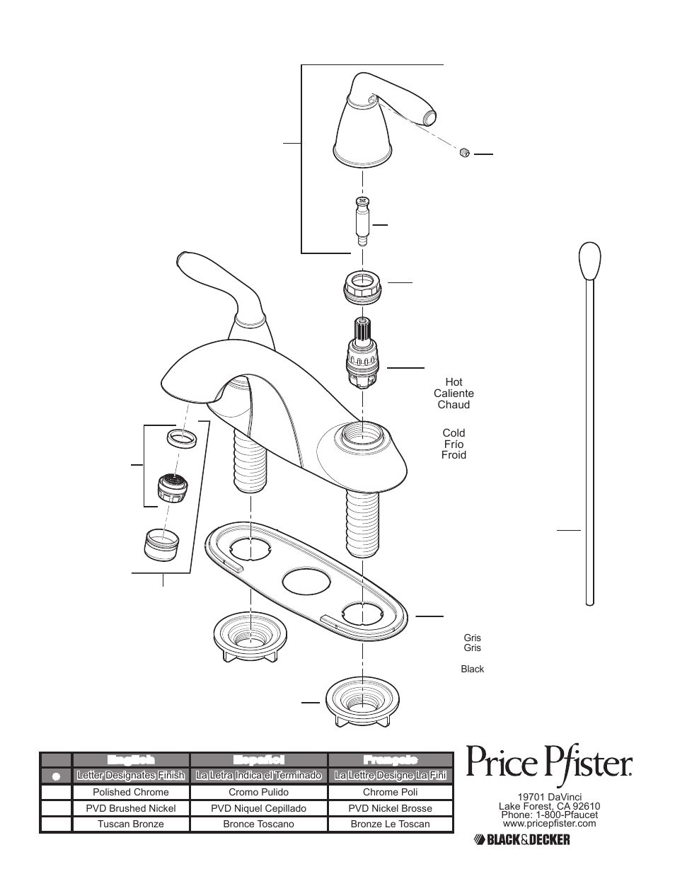 Pfister GT48-SR0K User Manual | Page 12 / 12