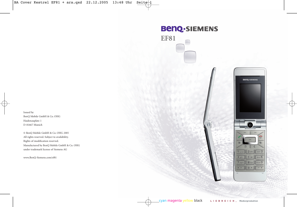 BenQ-Siemens M81 User Manual | 155 pages