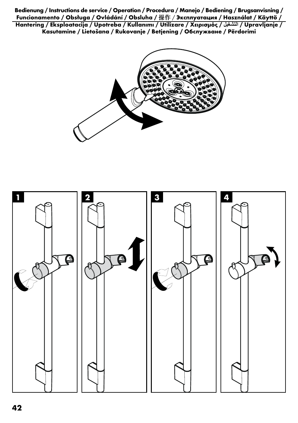Factory Direct Hardware Hansgrohe HG28631000 Unica S User Manual | Page 42 / 44
