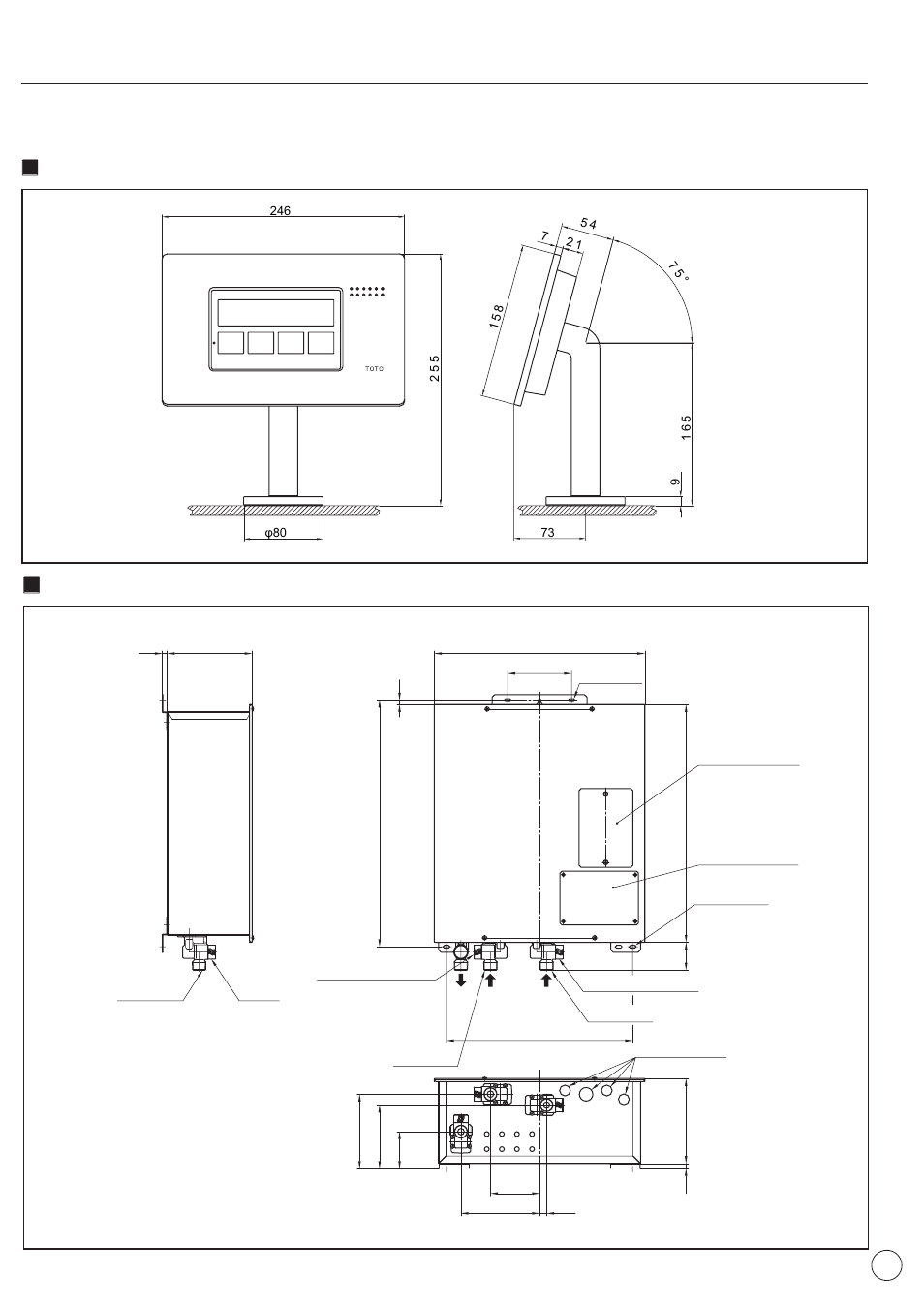 Controller stand, Function module | Factory Direct Hardware Toto ABA990X#01FCP User Manual | Page 11 / 40