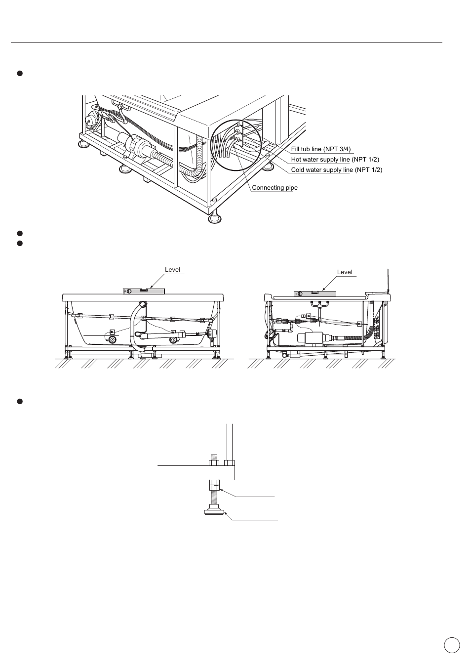 3) seating the bathtub | Factory Direct Hardware Toto ABA990X#01FCP User Manual | Page 19 / 40