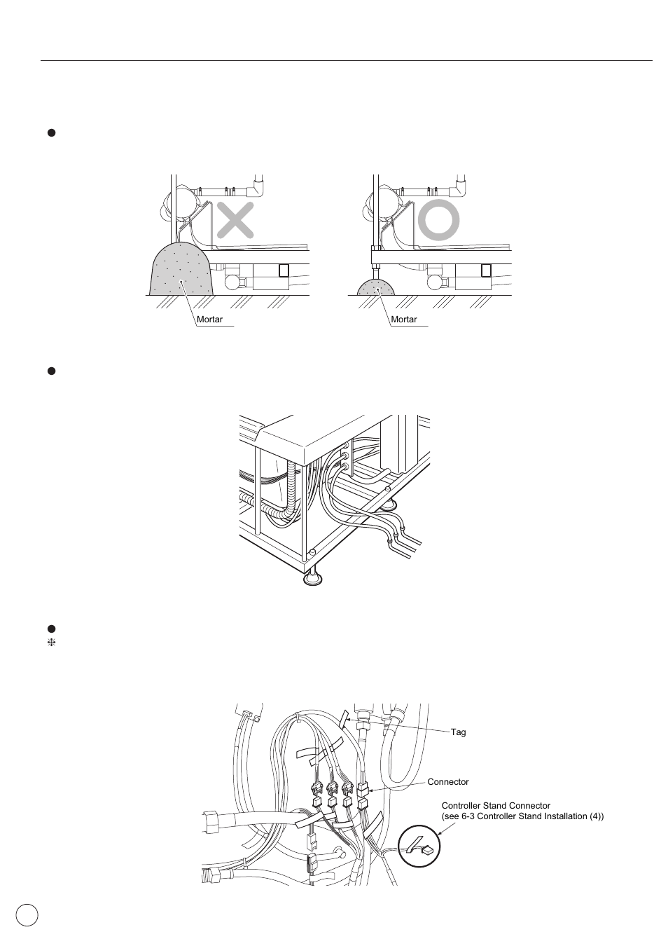 2 finishing, 1) fixing the bathtub in place, 3) connecting the cables | Factory Direct Hardware Toto ABA990X#01FCP User Manual | Page 20 / 40