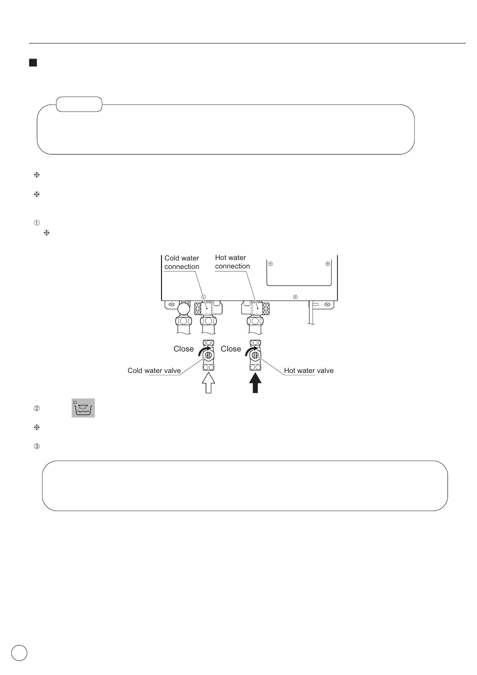 Cleaning the strainer in the water drain lug | Factory Direct Hardware Toto ABA990X#01FCP User Manual | Page 38 / 40