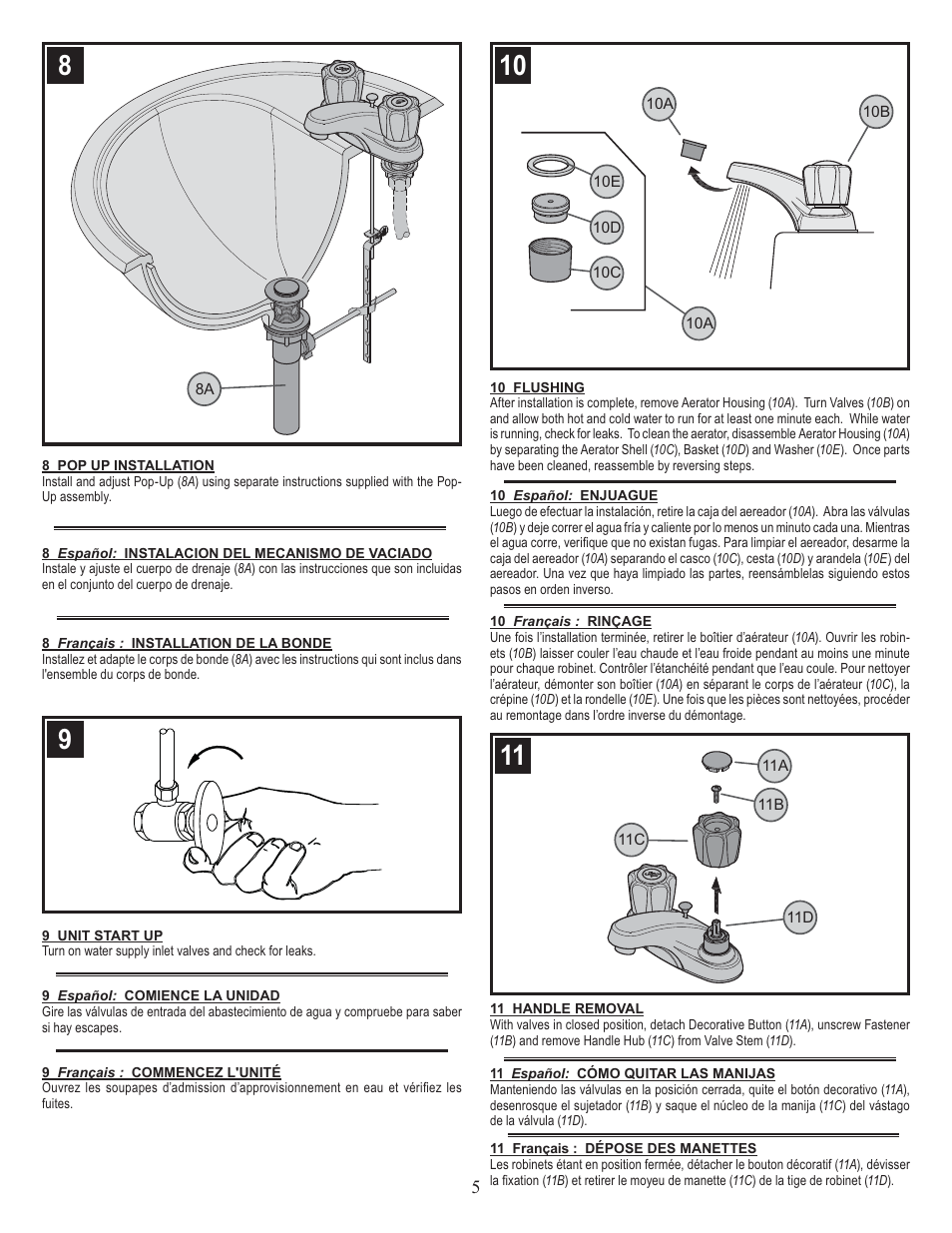 Pfister F-WL2-20NC User Manual | Page 5 / 6