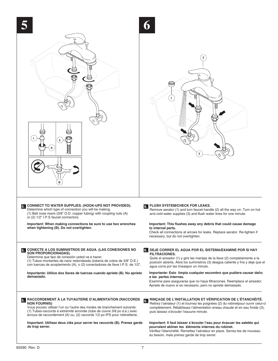Factory Direct Hardware Delta B512LF User Manual | Page 7 / 8