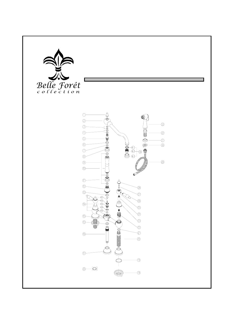 N110 | Factory Direct Hardware Belle Foret N11001 User Manual | Page 3 / 4