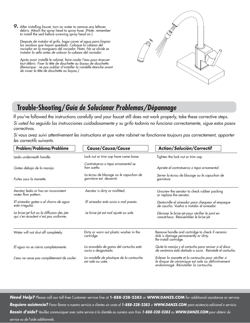 Factory Direct Hardware Danze D457144 Como User Manual | Page 5 / 5