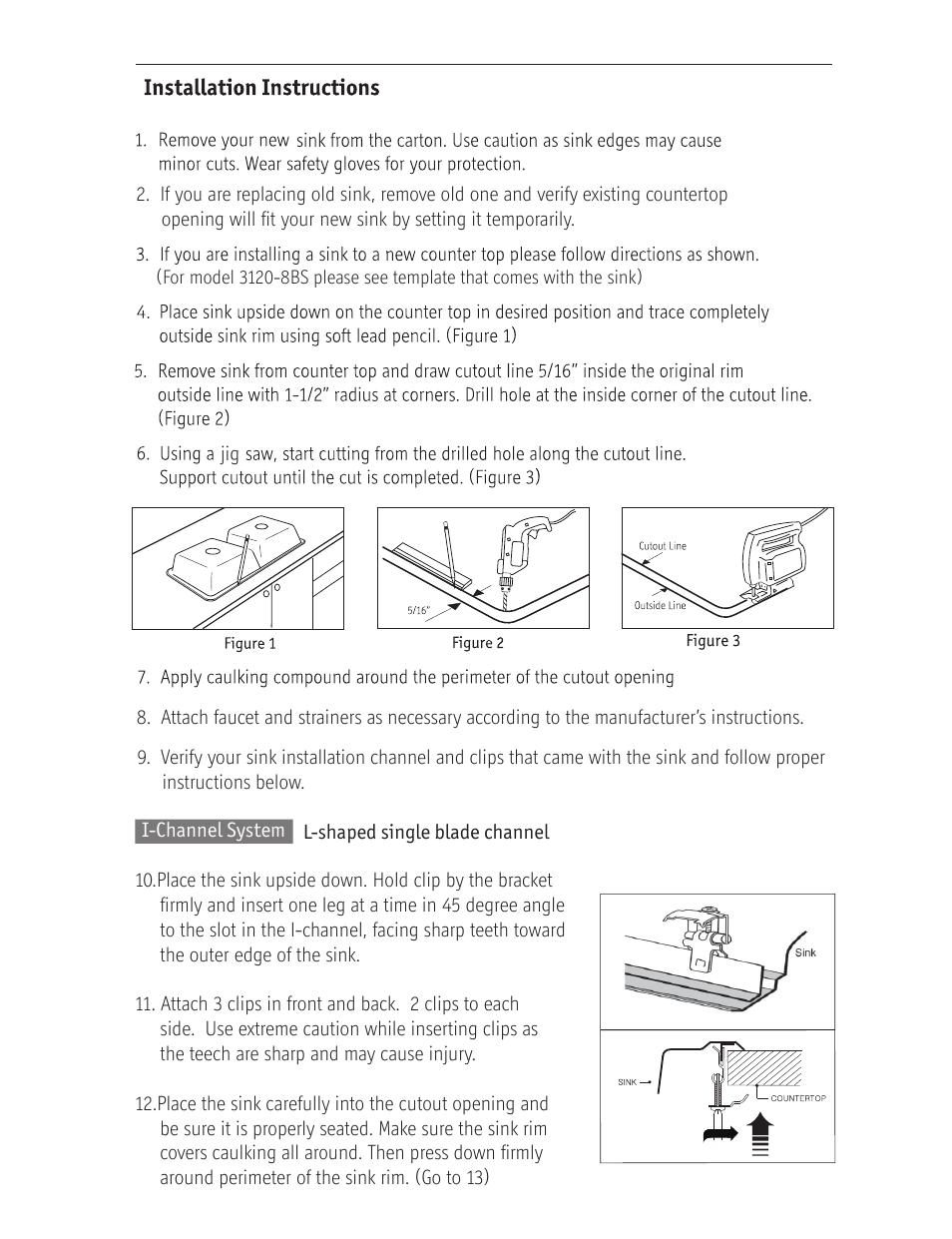 Factory Direct Hardware Houzer Topmount Sinks User Manual | Page 2 / 4