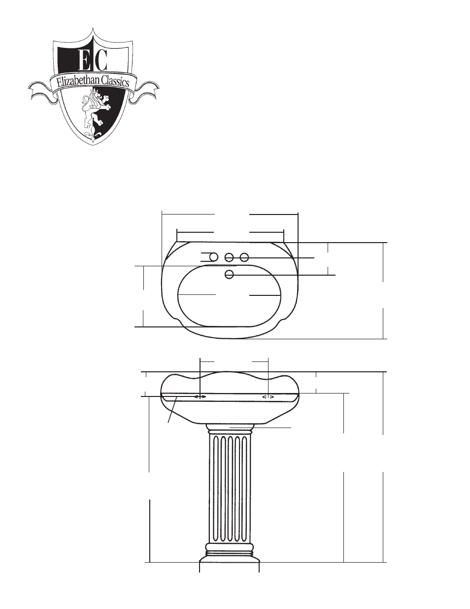 Factory Direct Hardware Elizabethan Classics ECAB8 User Manual | 1 page