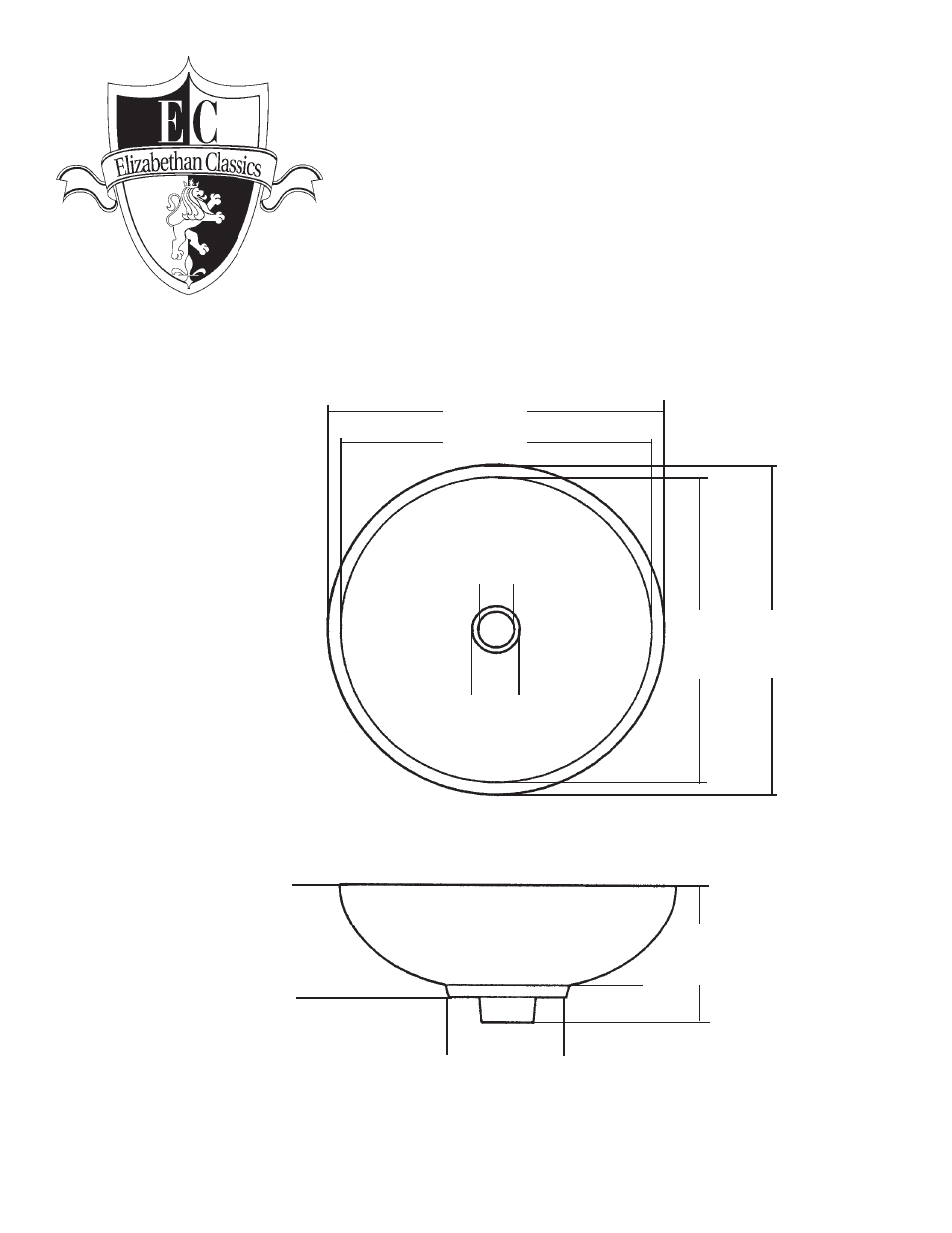 Factory Direct Hardware Elizabethan Classics ECETV User Manual | 1 page
