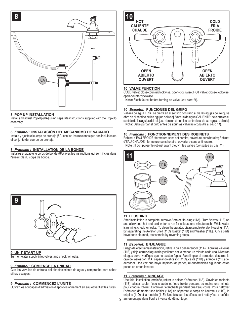 Factory Direct Hardware Pfister G148-600 User Manual | Page 5 / 6