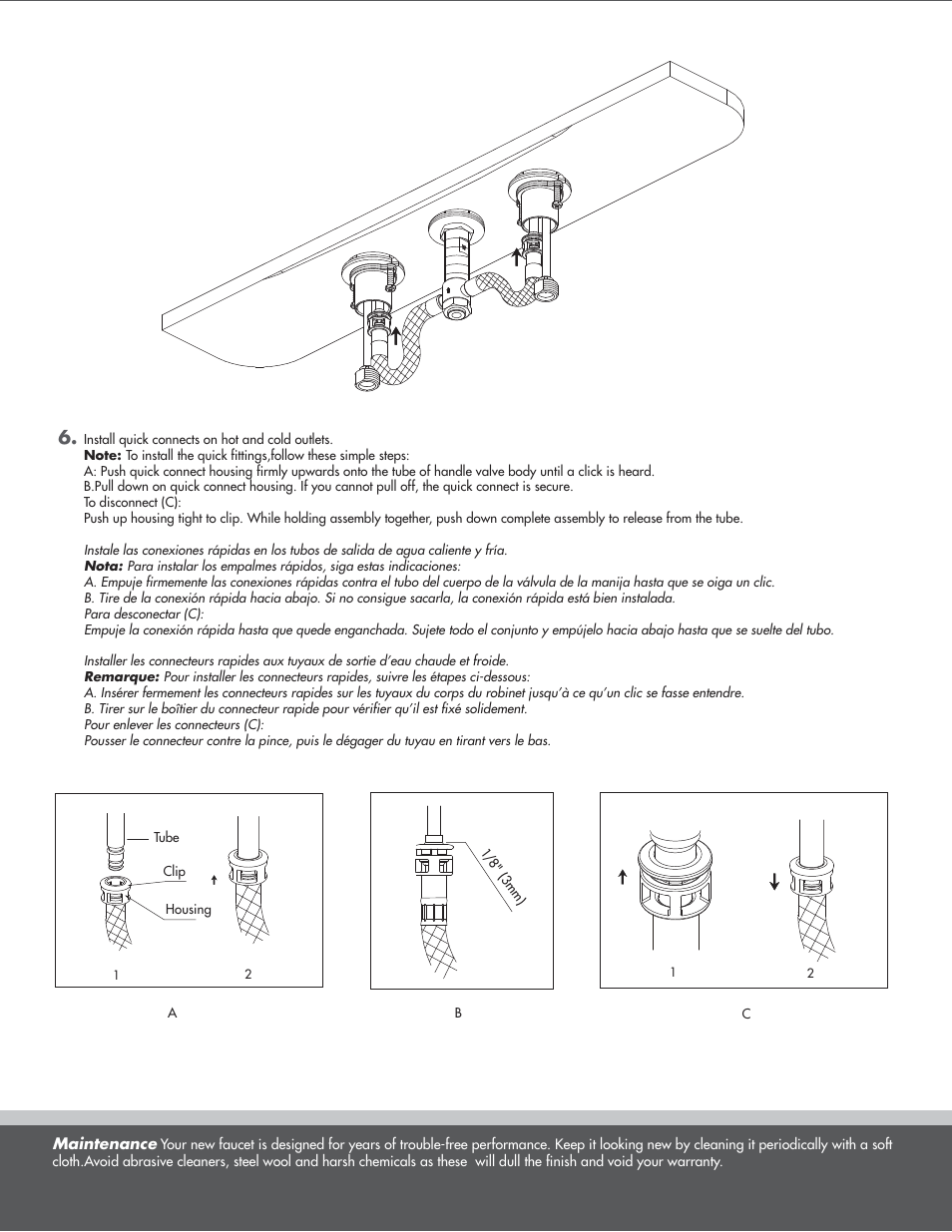 Factory Direct Hardware Danze D304058 User Manual | Page 4 / 7