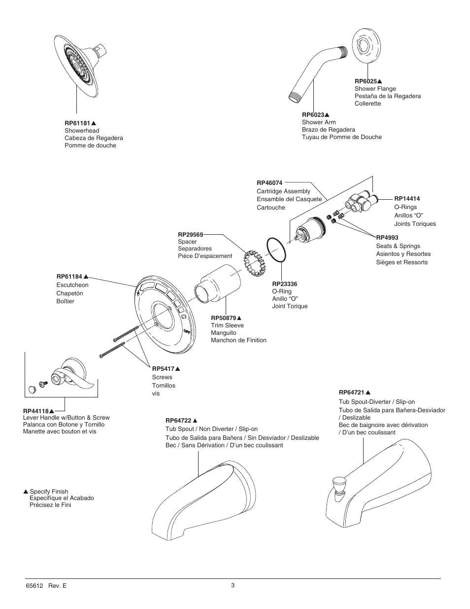 Factory Direct Hardware Delta BT14296 User Manual | Page 3 / 8