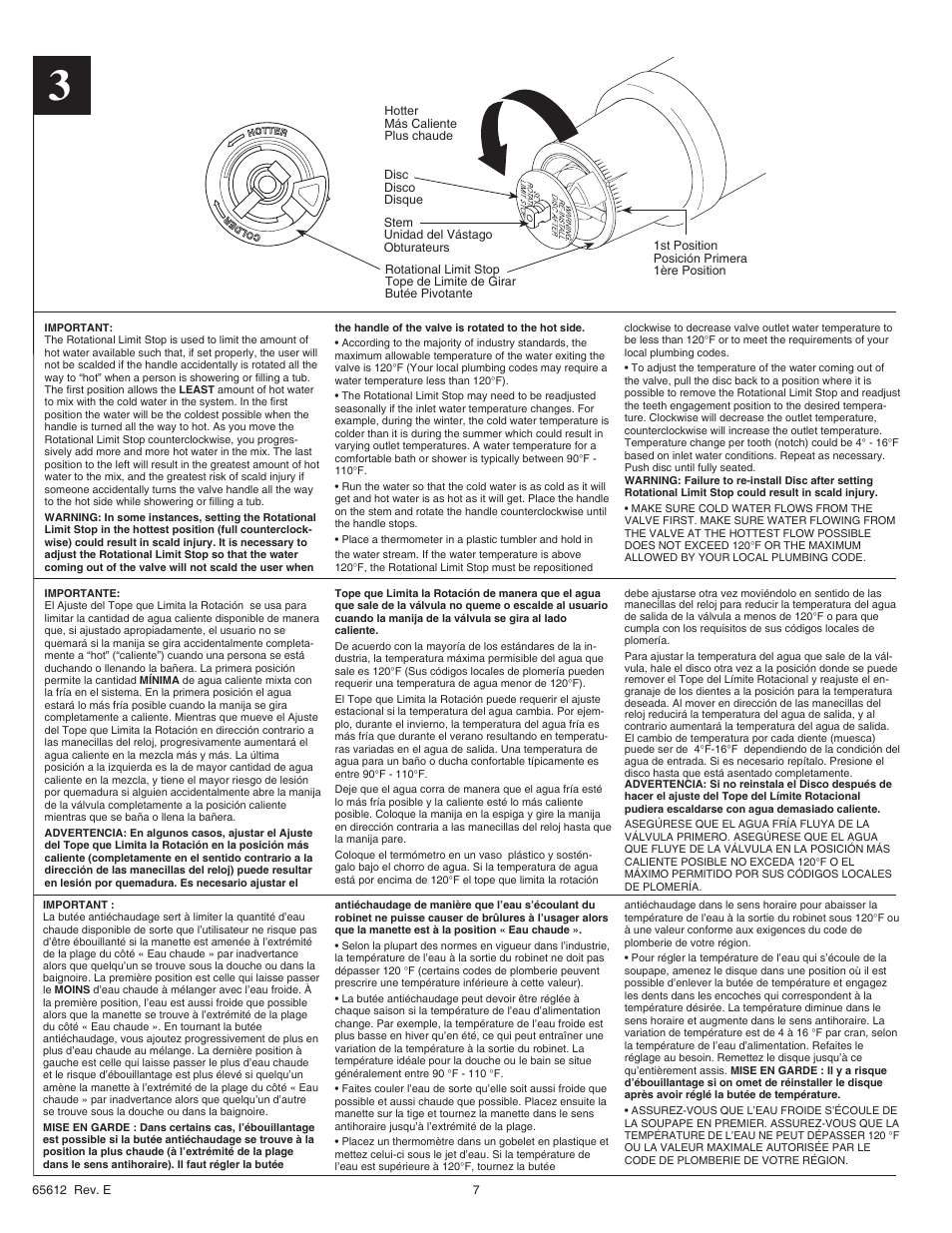 Factory Direct Hardware Delta BT14296 User Manual | Page 7 / 8