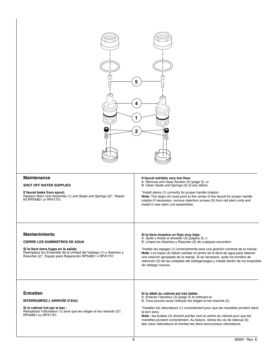 Factory Direct Hardware Delta B2515LF User Manual | Page 8 / 8