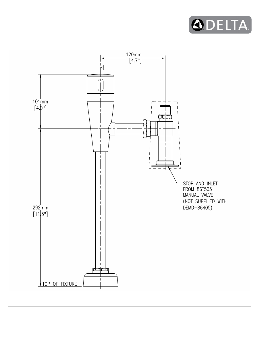 Factory Direct Hardware Delta DEMD-86405 User Manual | Page 2 / 2
