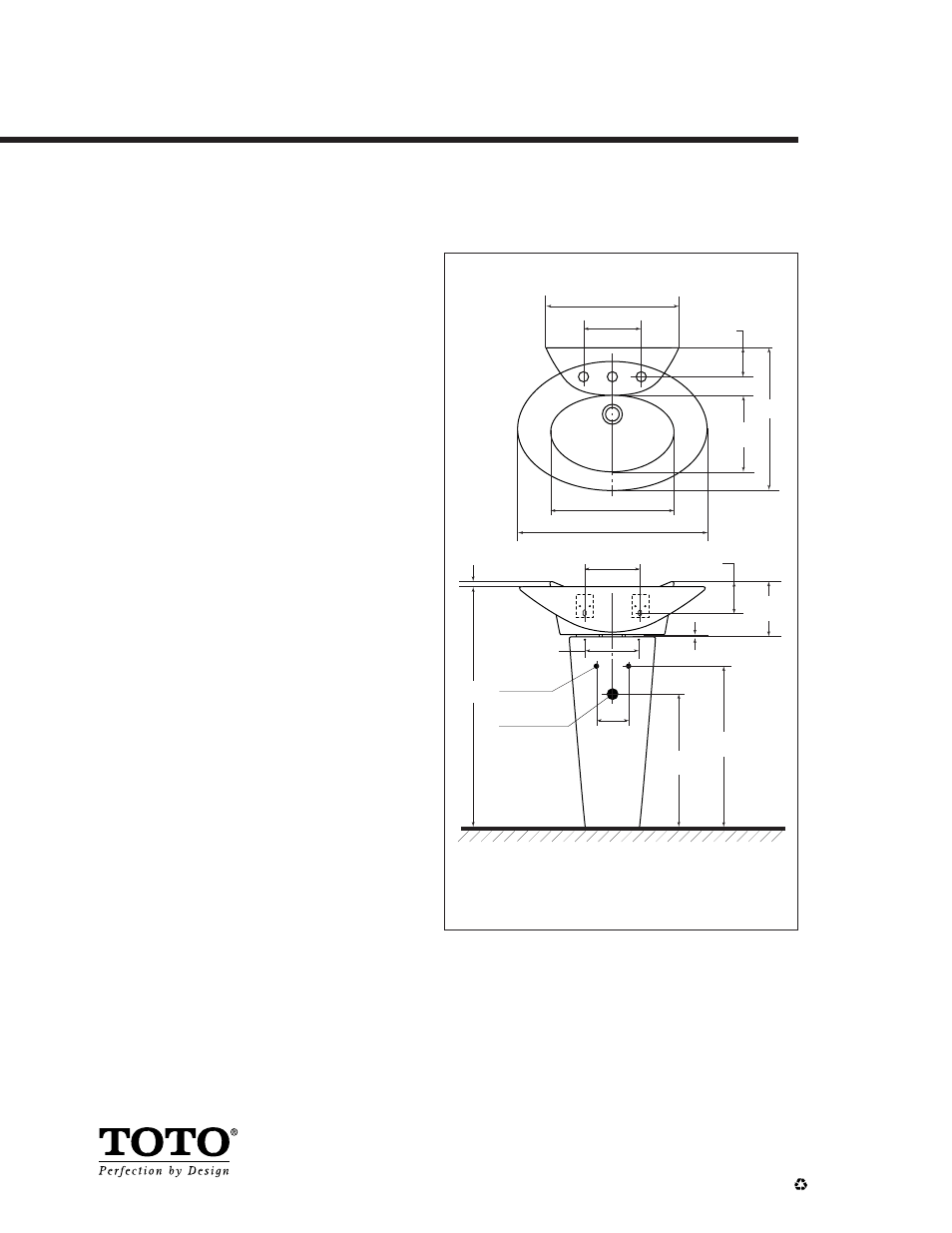 Lpt908n, Pacifica pedestal lavatory, Design | Specifications | Factory Direct Hardware Toto LT908.8 User Manual | Page 2 / 2