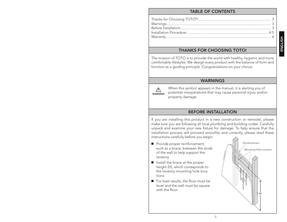 Factory Direct Hardware Toto LT960 User Manual | Page 2 / 9