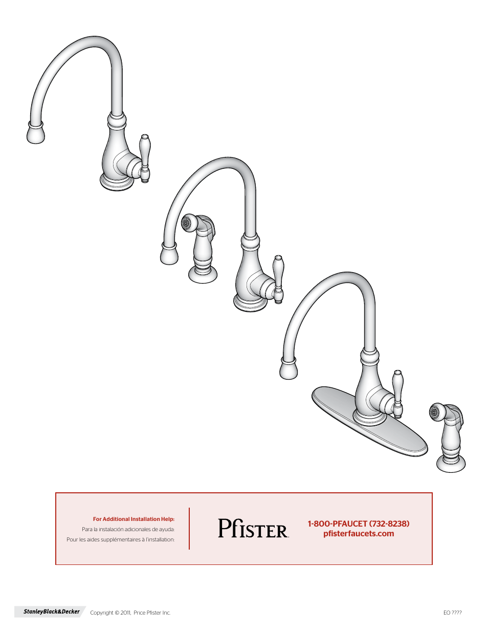 Factory Direct Hardware Pfister F-029-4HY Alina User Manual | Page 12 / 12