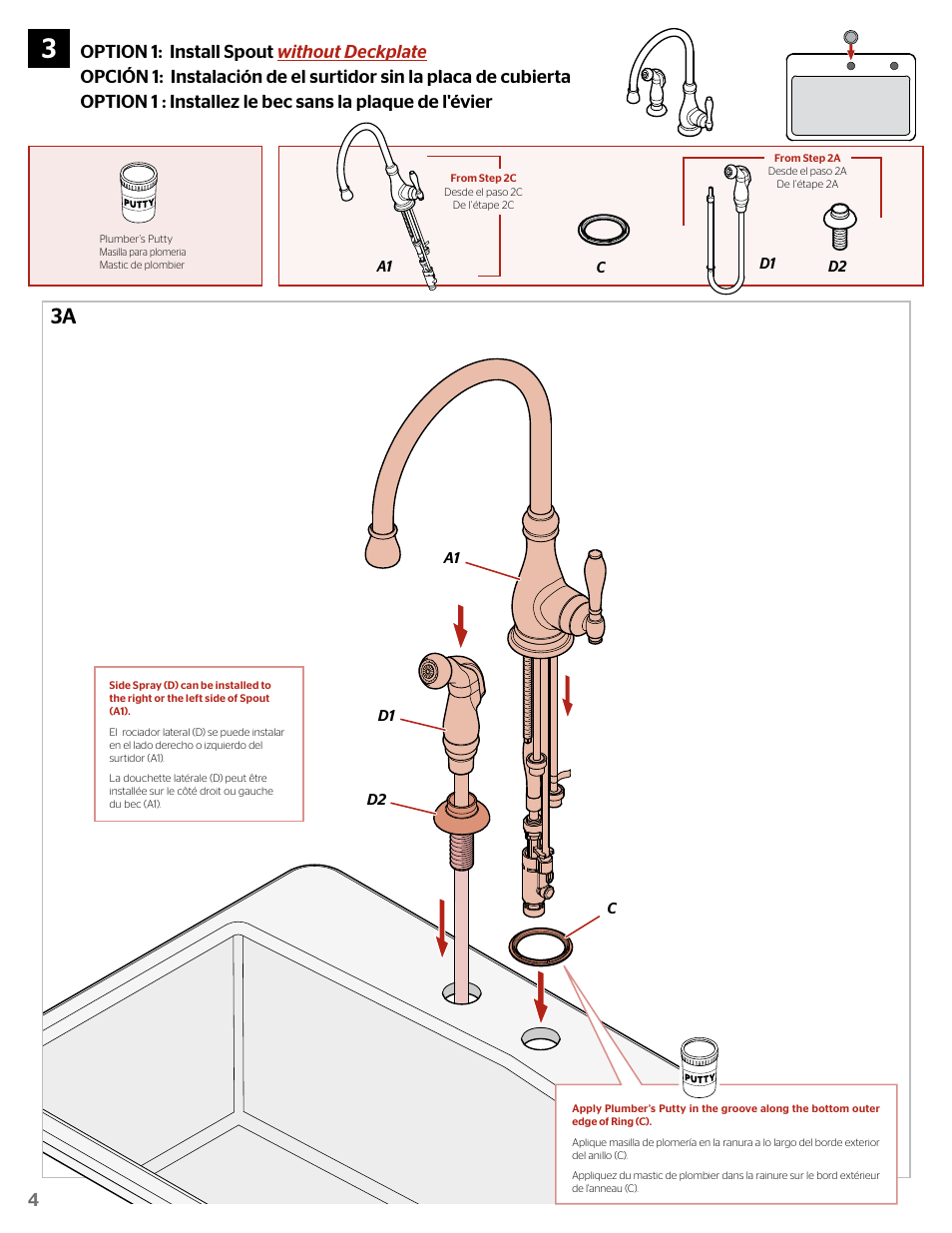 Factory Direct Hardware Pfister F-029-4HY Alina User Manual | Page 4 / 12