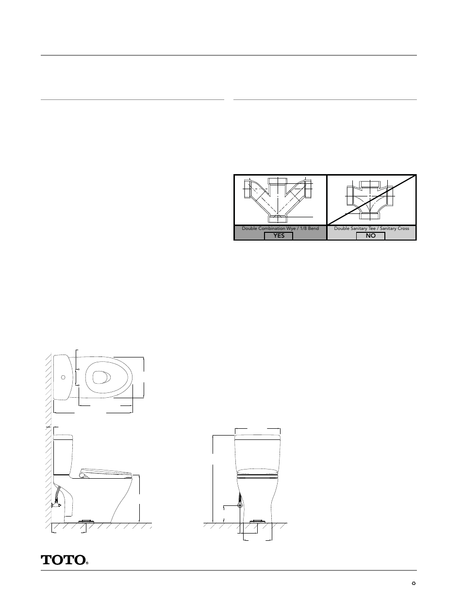 Cst412mf, Aquia, Close coupled toilet, 1.6gpf & 0.9 gpf | Specifications | Factory Direct Hardware Toto CT412F Dual Flush User Manual | Page 2 / 2