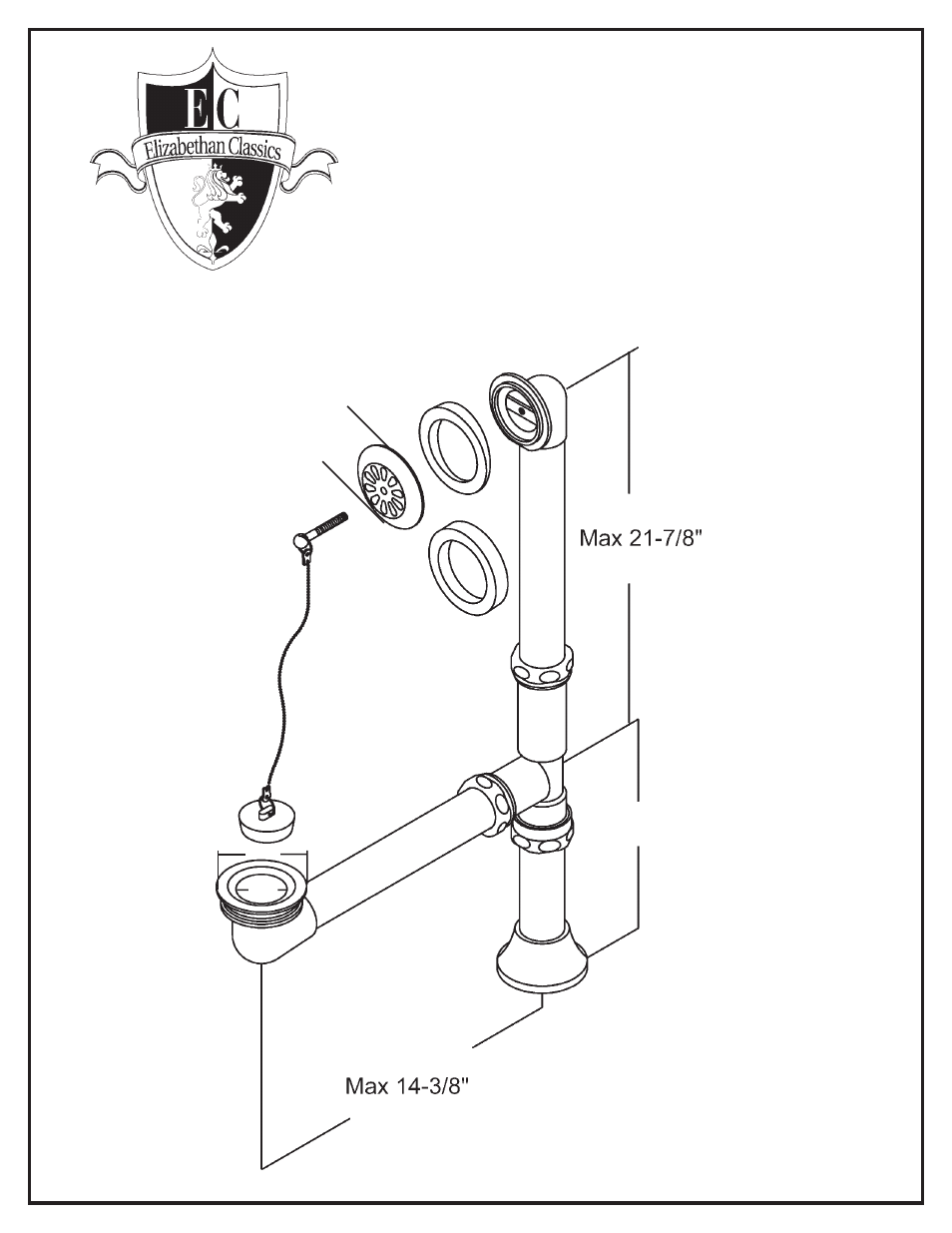 Factory Direct Hardware Elizabethan Classics ECLTD User Manual | 1 page