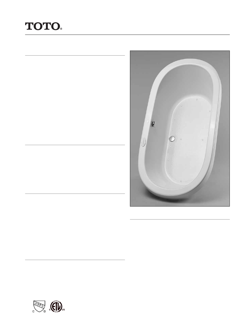Factory Direct Hardware Toto ABA794RT User Manual | 2 pages