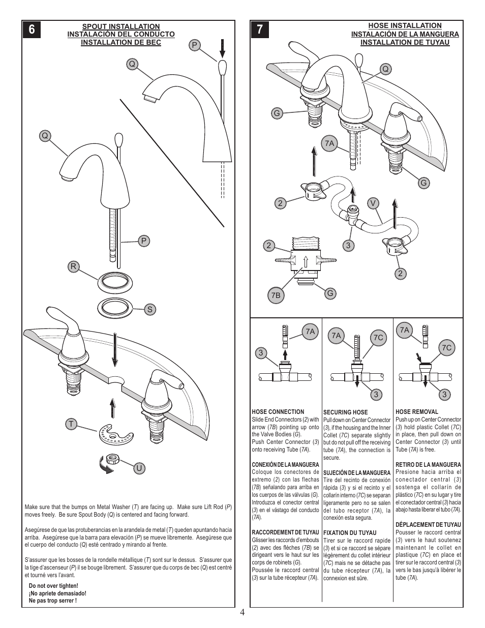 Pfister GT49-SR0K User Manual | Page 4 / 6