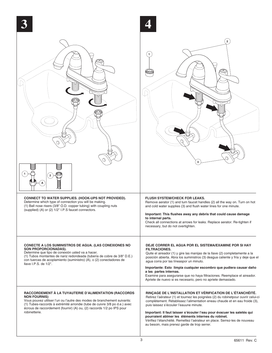Factory Direct Hardware Delta B2596LF User Manual | Page 3 / 6